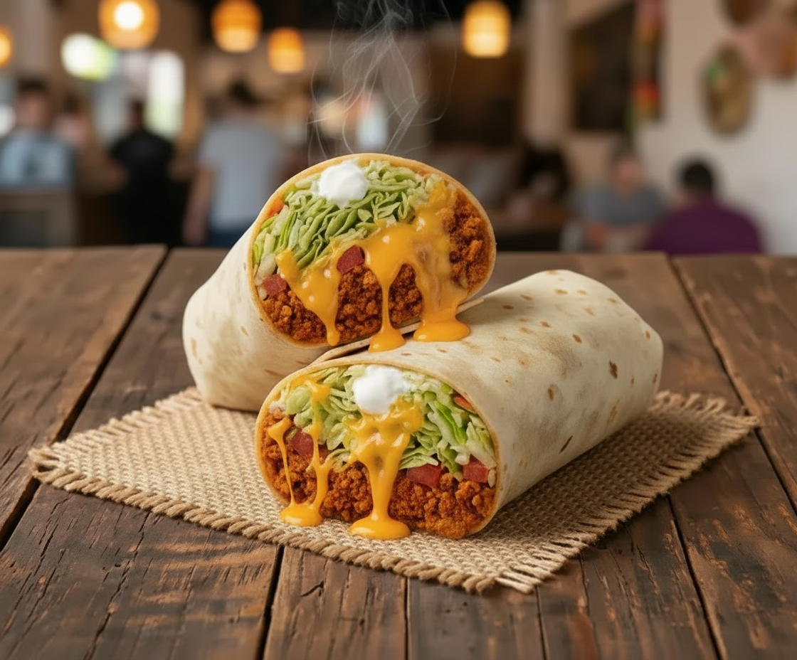 Burrito Básico Soja Mexicana (Vegetariano)