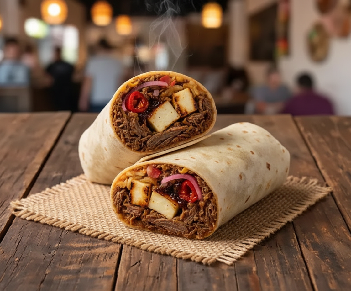 Burrito Básico Carne Seca com Coalho do Sertão